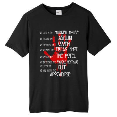 American Movies Horror Story Halloween Tall Fusion ChromaSoft Performance T-Shirt