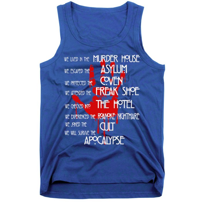 American Movies Horror Story Halloween Tank Top