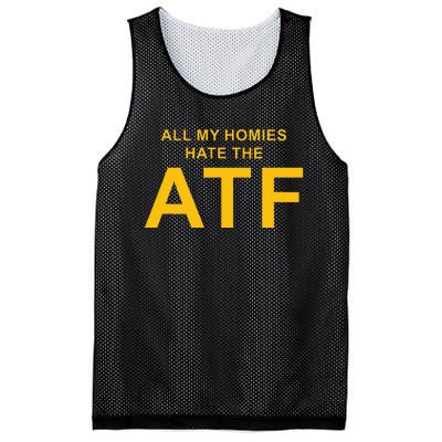 All My Homies Hate The Atf Quote Mesh Reversible Basketball Jersey Tank