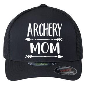 Archery Mom Hunting Archer Bow Hunter Arrow Tee Flexfit Unipanel Trucker Cap