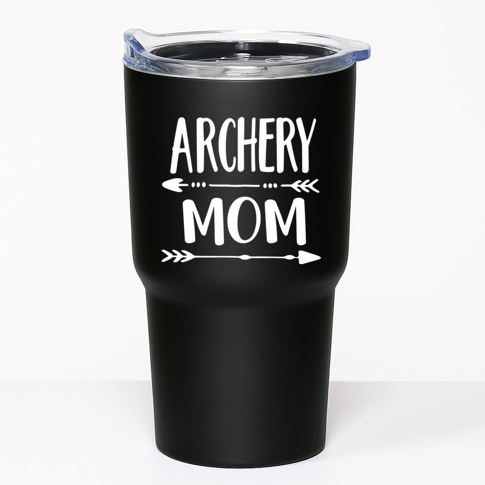 Archery Mom Hunting Archer Bow Hunter Arrow Tee Tumbler