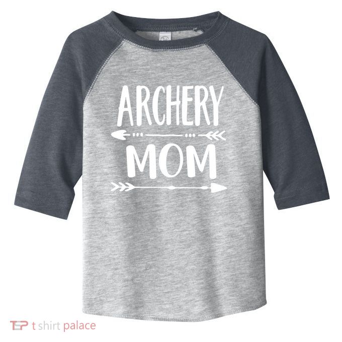 Archery Mom Hunting Archer Bow Hunter Arrow Tee Toddler Fine Jersey T-Shirt