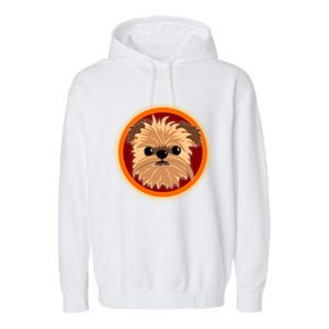 A Must Have Brussels Griffon Coat Of Arms Meaningful Gift Garment-Dyed Fleece Hoodie