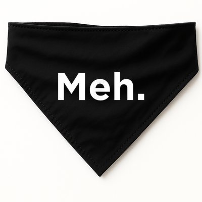 A Meh. Humorous USA-Made Doggie Bandana