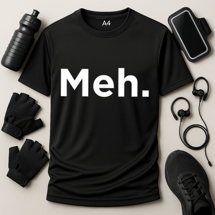 A Meh. Humorous Cooling Performance Crew T-Shirt