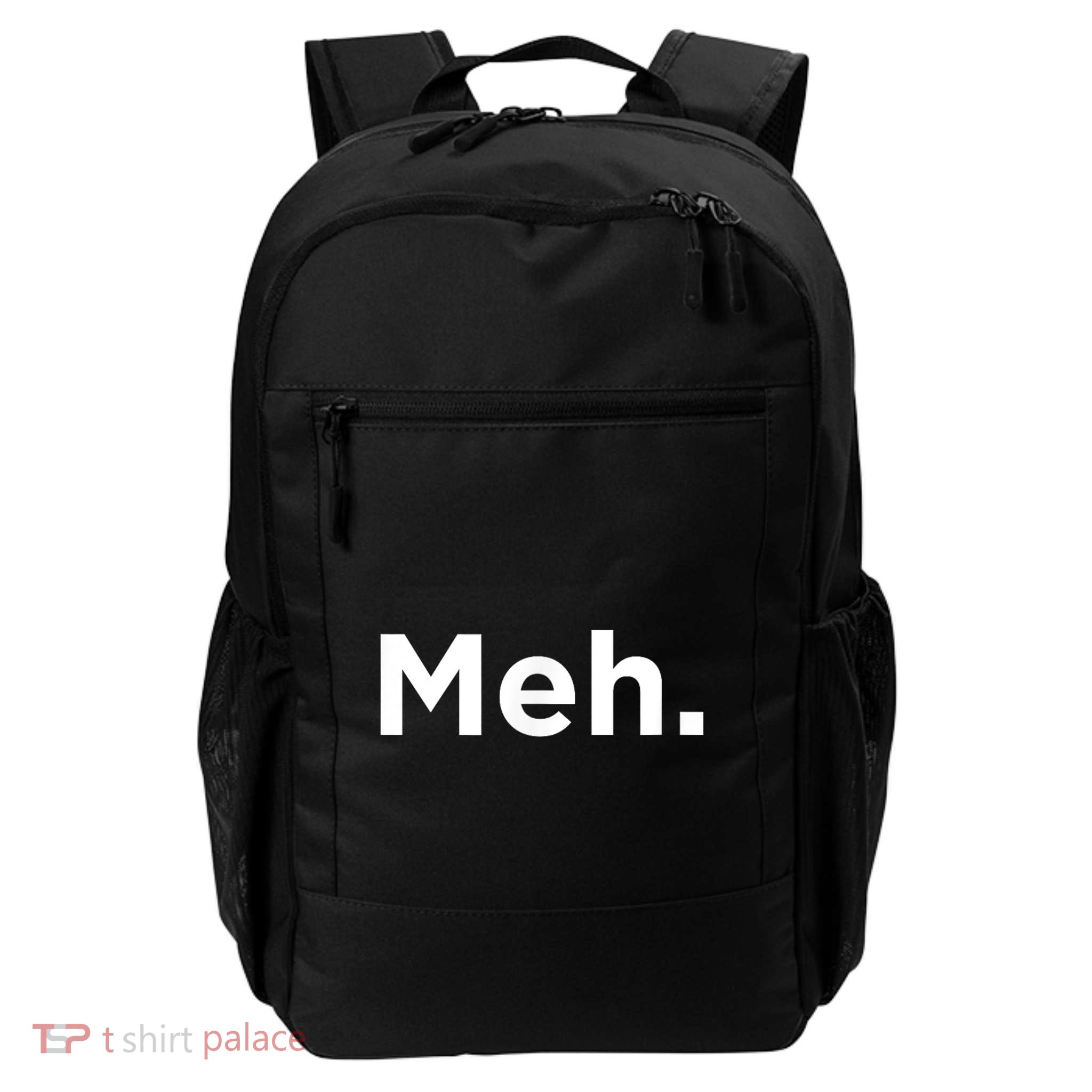 A Meh. Humorous Daily Commute Backpack