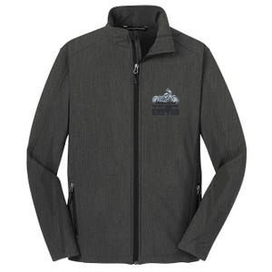 Adventure May Hurt You But Monotony Will Kill You Core Soft Shell Jacket