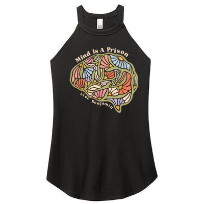 Alec Mind Is A Prison Benjamin Women’s Perfect Tri Rocker Tank