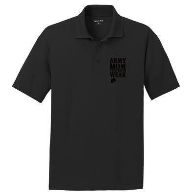 Army Mother Its Not For The Weak | Military Mom Army PosiCharge RacerMesh Polo