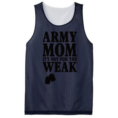 Army Mother Its Not For The Weak | Military Mom Army Mesh Reversible Basketball Jersey Tank