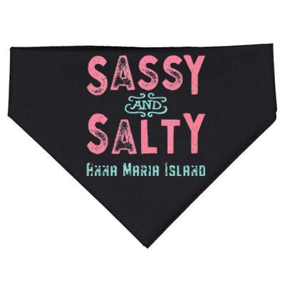 Anna Maria Island Florida Sassy Souvenir USA-Made Doggie Bandana