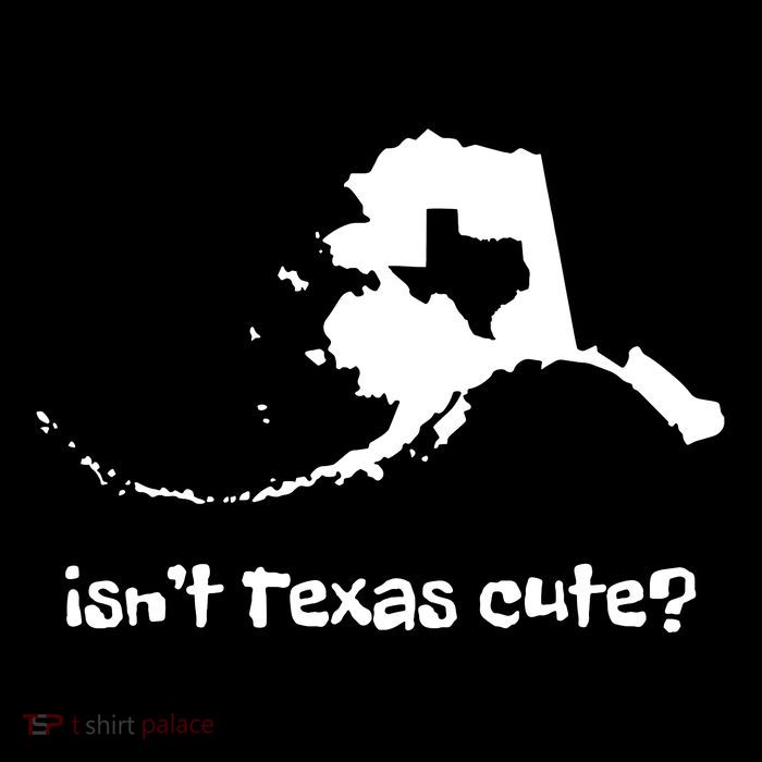 Alaska Map Isnt Texas Cute Funny Design Apron