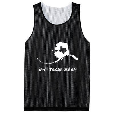 Alaska Map Isnt Texas Cute Funny Design Mesh Reversible Basketball Jersey Tank