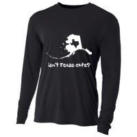 Alaska Map Isnt Texas Cute Funny Design Cooling Performance Long Sleeve Crew