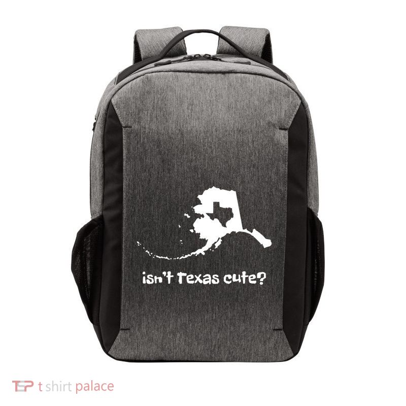 Alaska Map Isnt Texas Cute Funny Design Vector Backpack