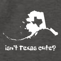Alaska Map Isnt Texas Cute Funny Design Vector Backpack