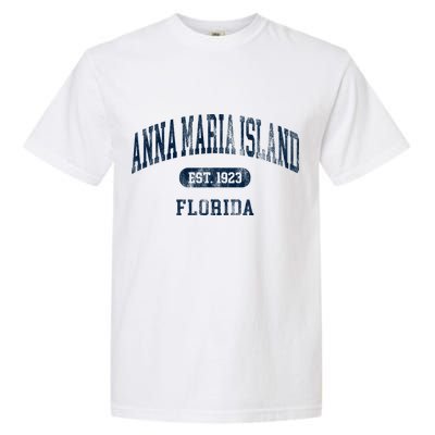 Anna Maria Island Florida Retro Preppy Throwback Souvenir Garment-Dyed Heavyweight T-Shirt