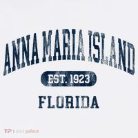 Anna Maria Island Florida Retro Preppy Throwback Souvenir Tall T-Shirt