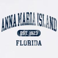 Anna Maria Island Florida Retro Preppy Throwback Souvenir Bucket Hat
