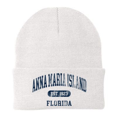 Anna Maria Island Florida Retro Preppy Throwback Souvenir Knit Cap Winter Beanie