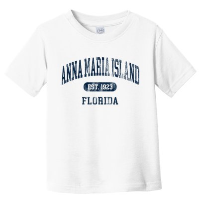 Anna Maria Island Florida Retro Preppy Throwback Souvenir Toddler T-Shirt