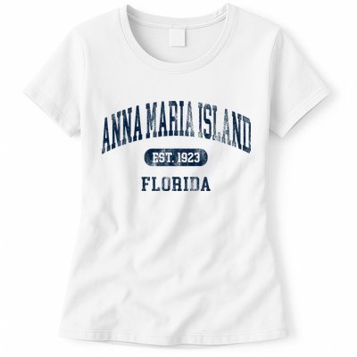 Anna Maria Island Florida Retro Preppy Throwback Souvenir Womens T-Shirt