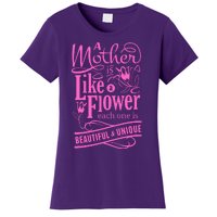 A Mother Is Like A Flower Women's T-Shirt