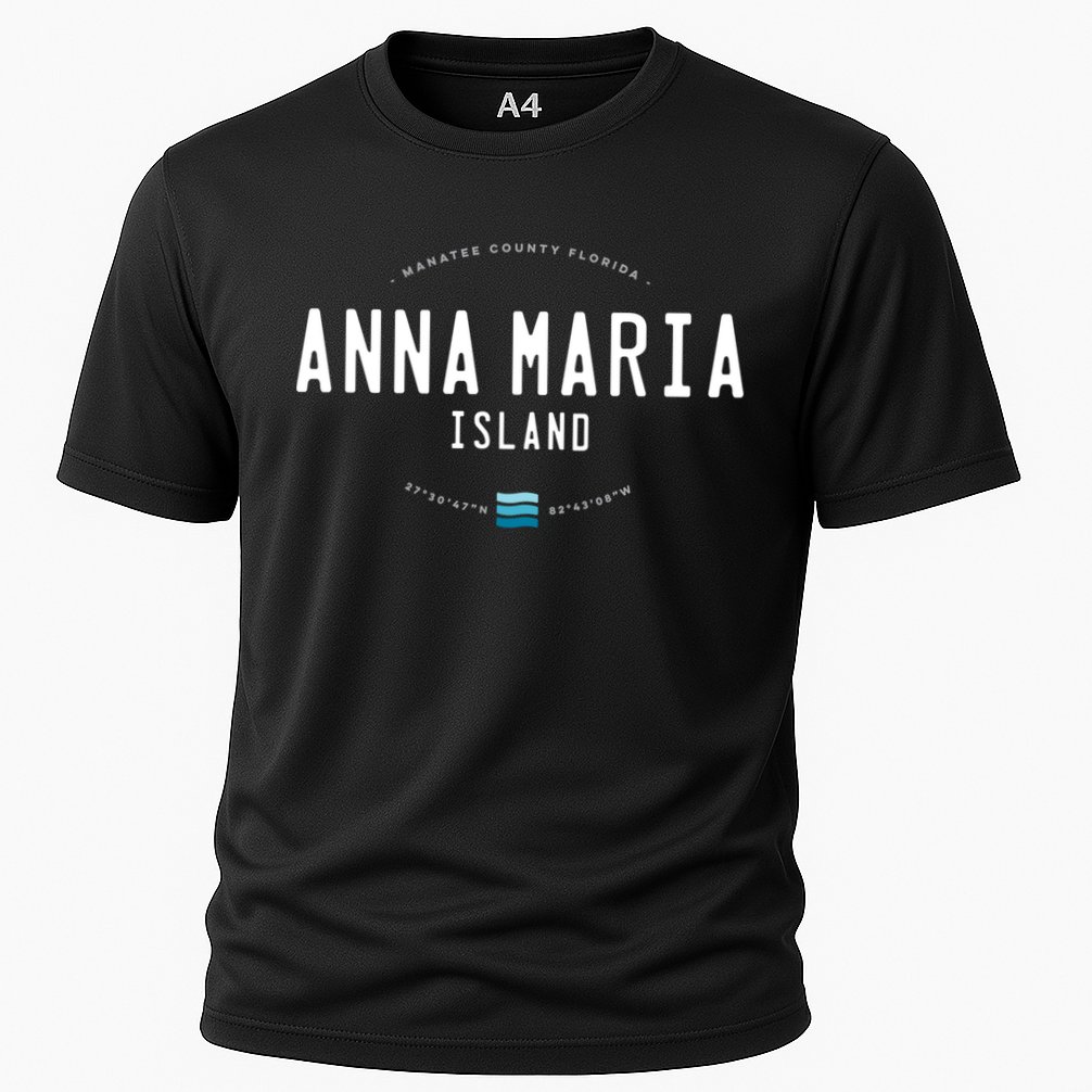 Anna Maria Island Florida Beach Waves Meaningful Gift Performance Shirt