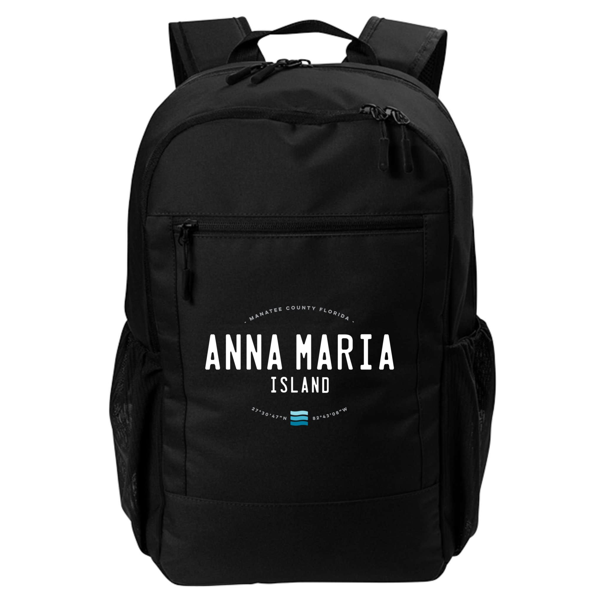 Anna Maria Island Florida Beach Waves Meaningful Gift Backpack