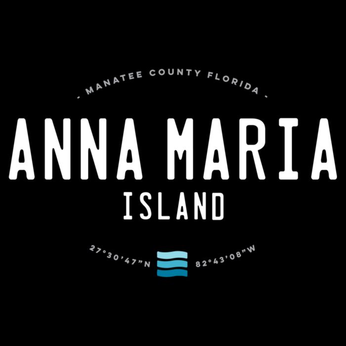 Anna Maria Island Florida Beach Waves Meaningful Gift Drawstring Bag