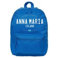 Anna Maria Island Florida Beach Waves Meaningful Gift 16 in Basic Backpack