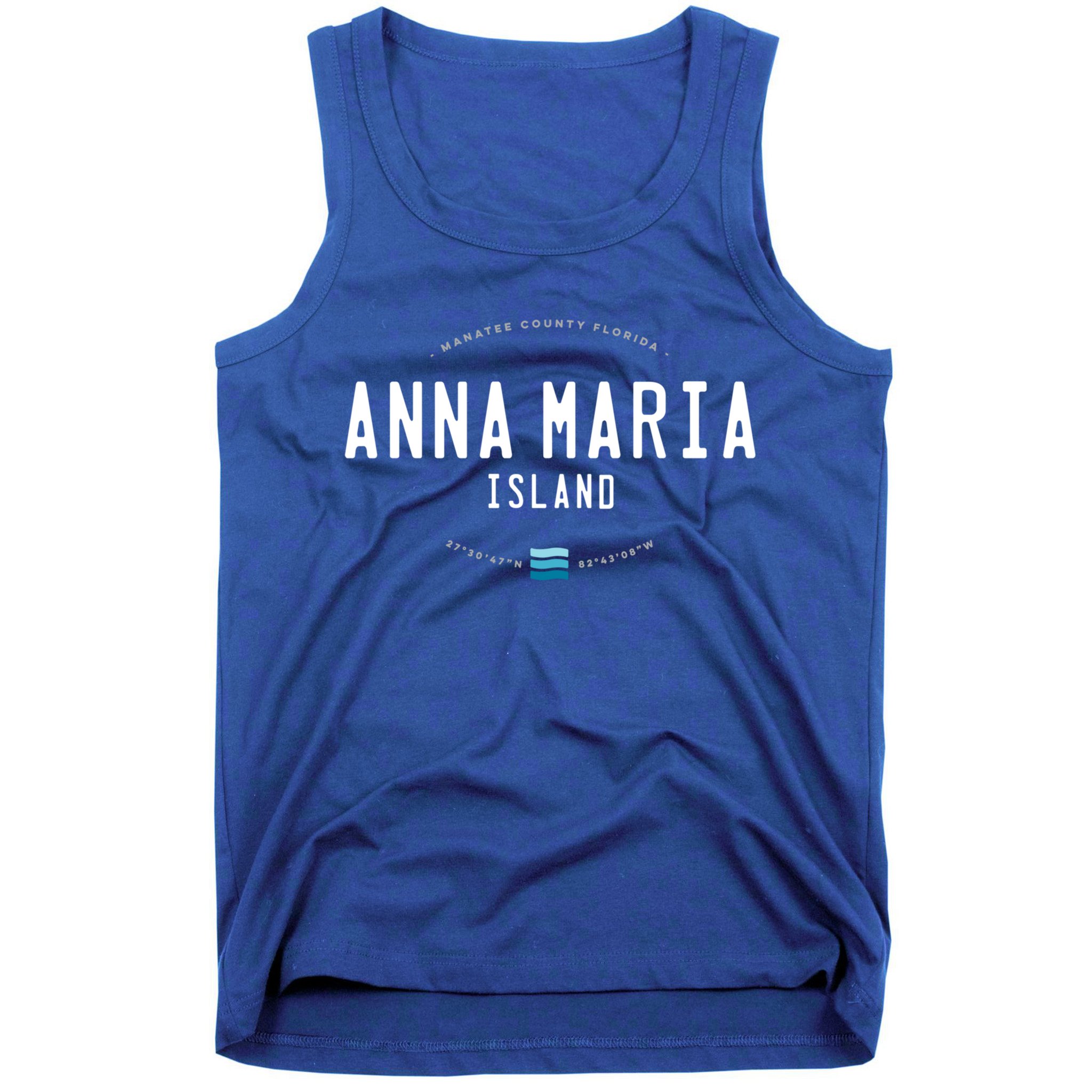 Anna Maria Island Florida Beach Waves Meaningful Gift Tank Top