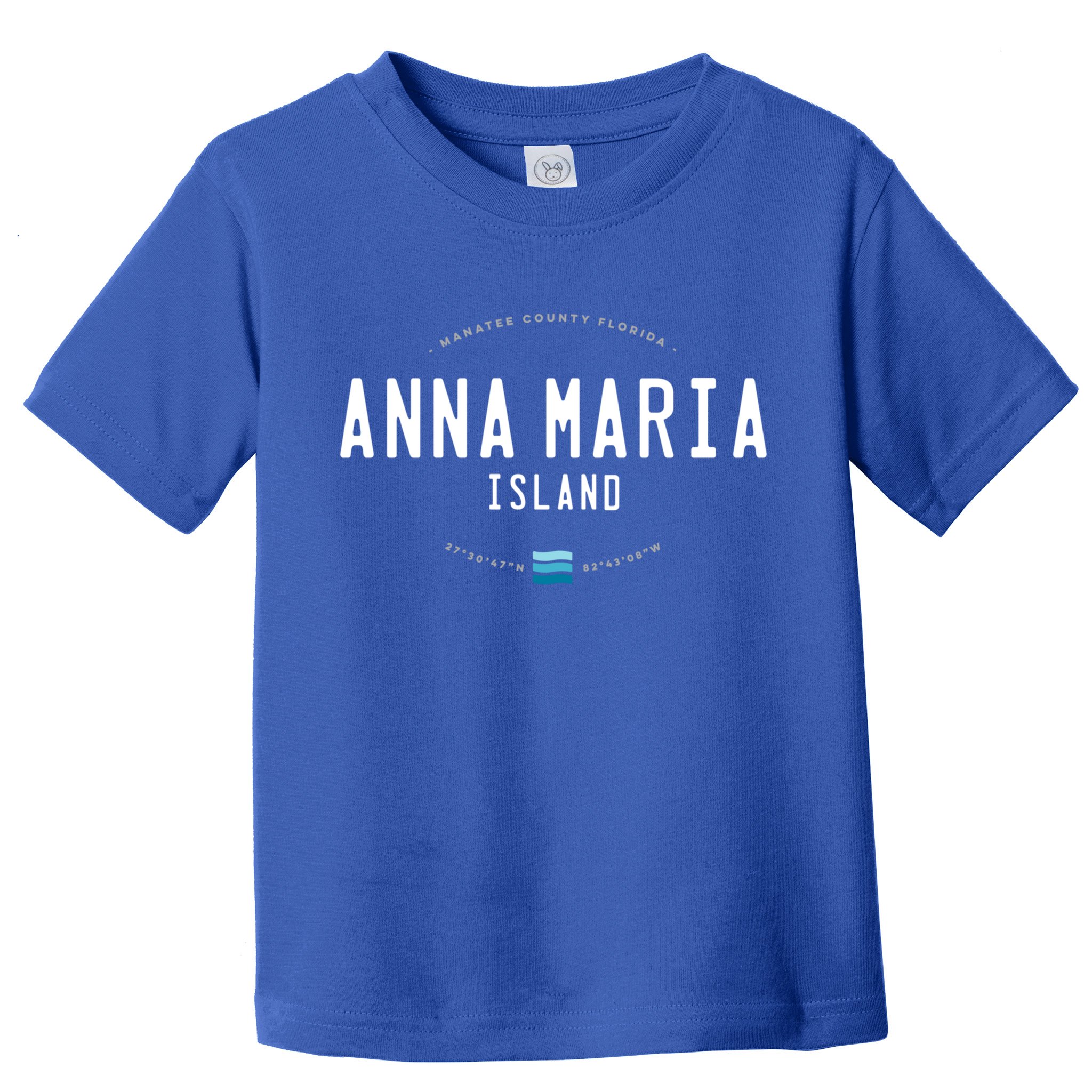 Anna Maria Island Florida Beach Waves Meaningful Gift Toddler T-Shirt