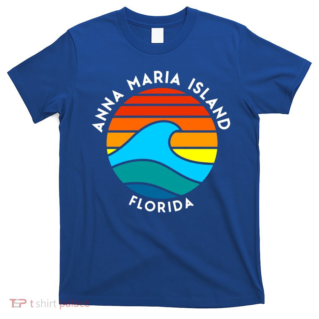 Anna Maria Island Florida Retro Wave Gift T-Shirt