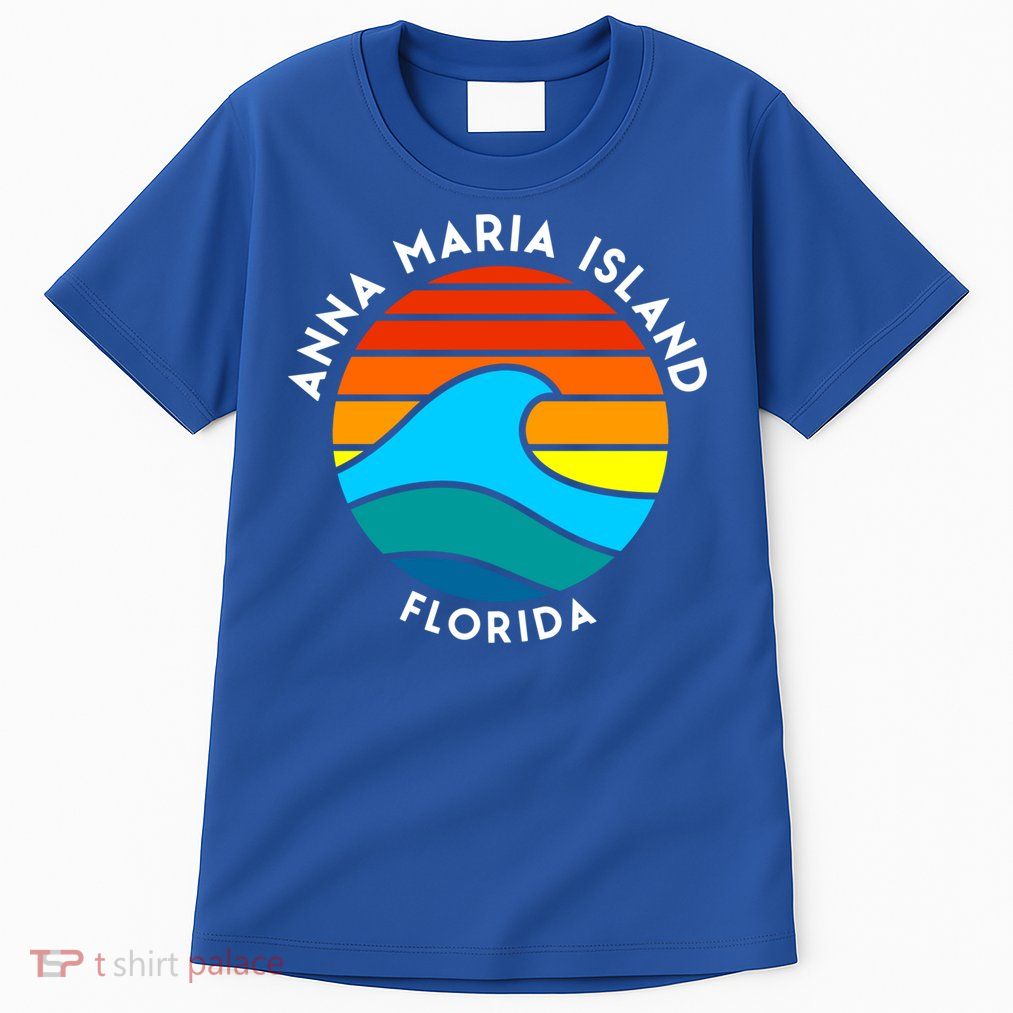 Anna Maria Island Florida Retro Wave Gift Tall T-Shirt