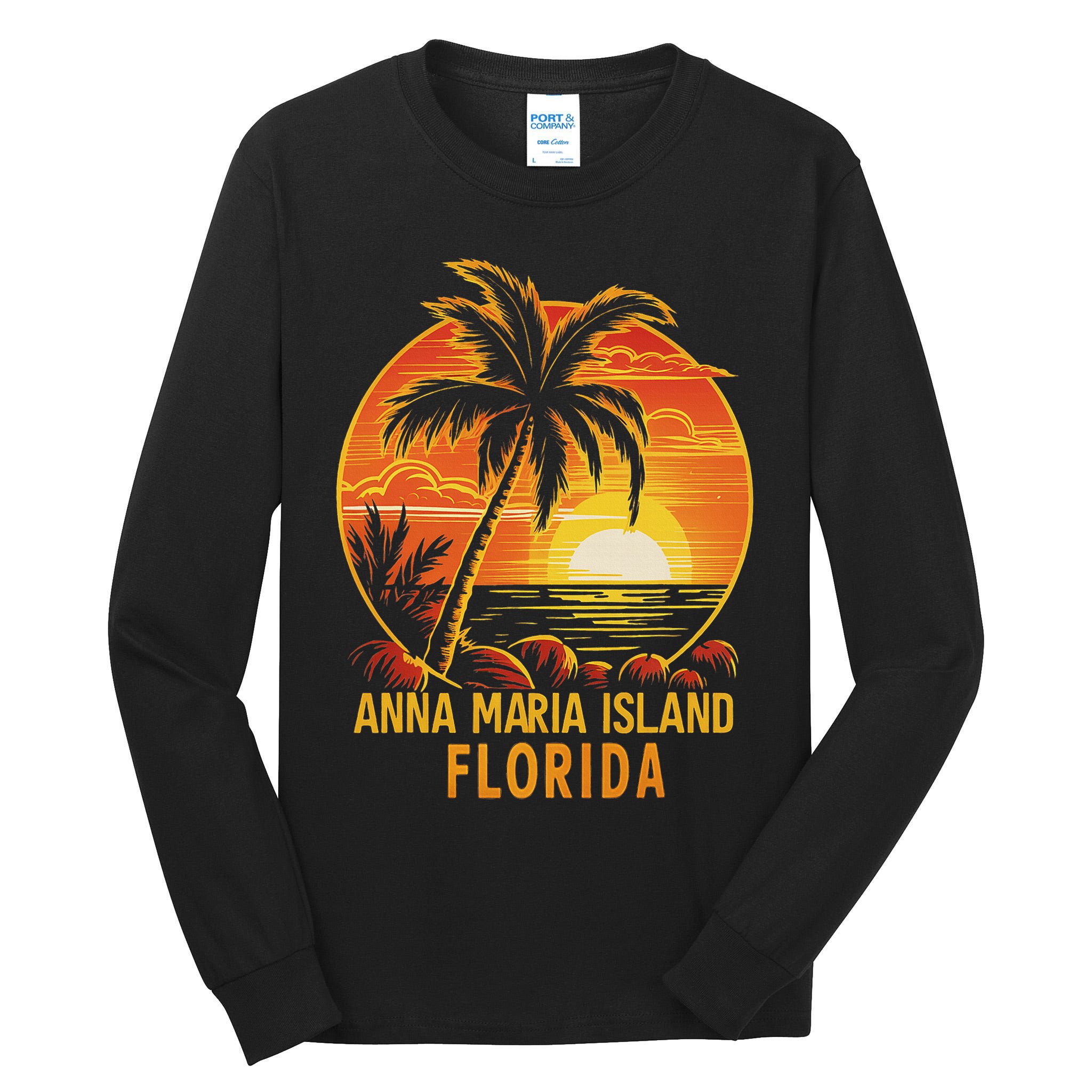 Anna Maria Island Florida Tall Long Sleeve T-Shirt