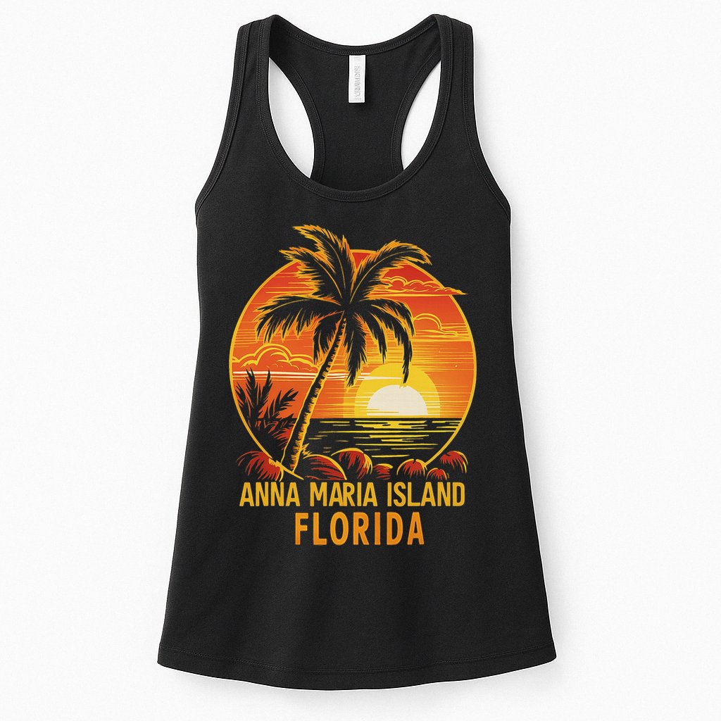 Anna Maria Island Florida Womens Tank Top