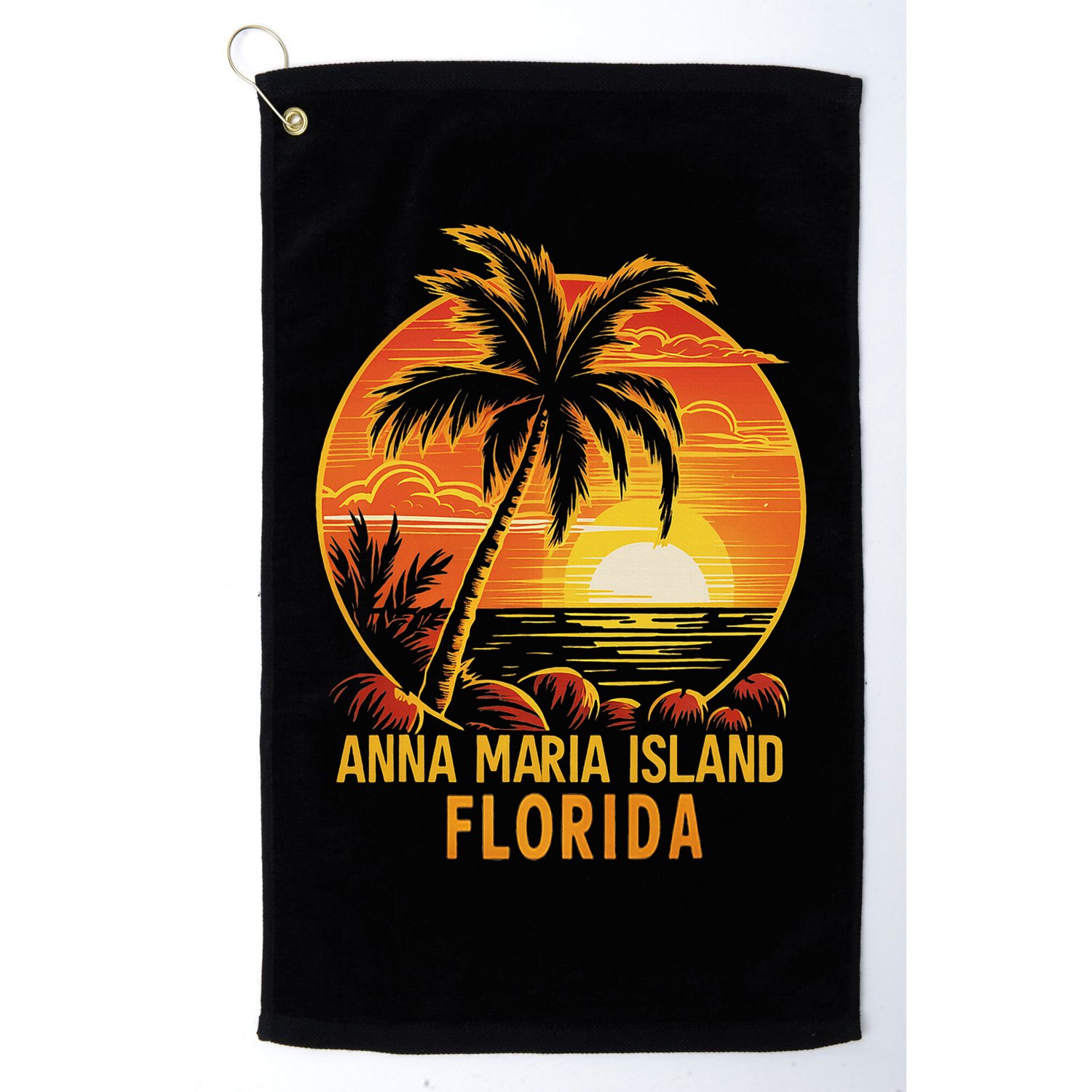 Anna Maria Island Florida Golf Towel
