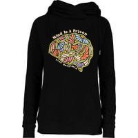 Alec Mind Is A Prison Benjamin Womens Funnel Neck Pullover Hood