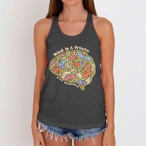 Alec Mind Is A Prison Benjamin Women's Knotted Racerback Tank