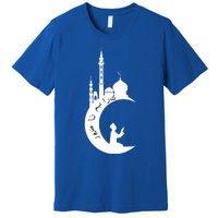 Arabic Muslim Islamic Fasting Holy Month Ramadan Mubarak Gift Premium T-Shirt