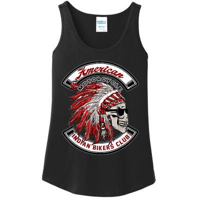 American Motorcycles Indian Biker Club Oldschool Choppers Ladies Essential Tank