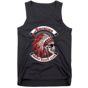 American Motorcycles Indian Biker Club Oldschool Choppers Tank Top