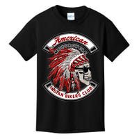 American Motorcycles Indian Biker Club Oldschool Choppers Kids T-Shirt