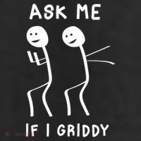 Ask Me If I Gridy Funny Humorous Gridy Dance Adult Drive Performance Visor