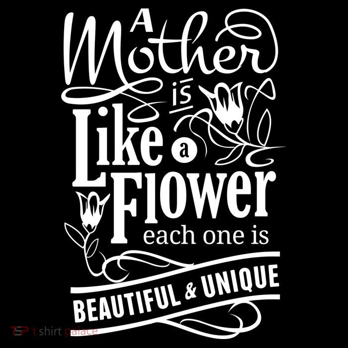 A Mother Is Like A Flower Each One Is Beautiful And Unique Sustainable Beanie