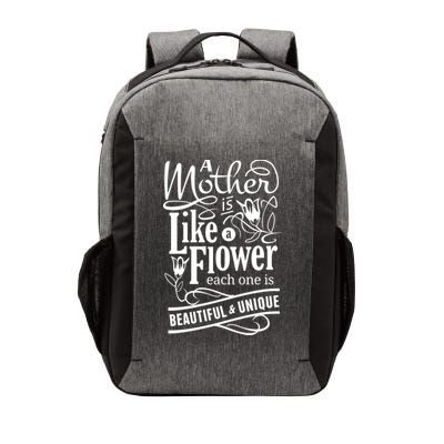 A Mother Is Like A Flower Each One Is Beautiful And Unique Vector Backpack