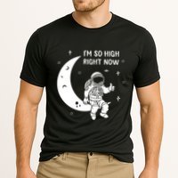 Astronaut Moon Im So High Right Now Cooling Performance Crew T-Shirt