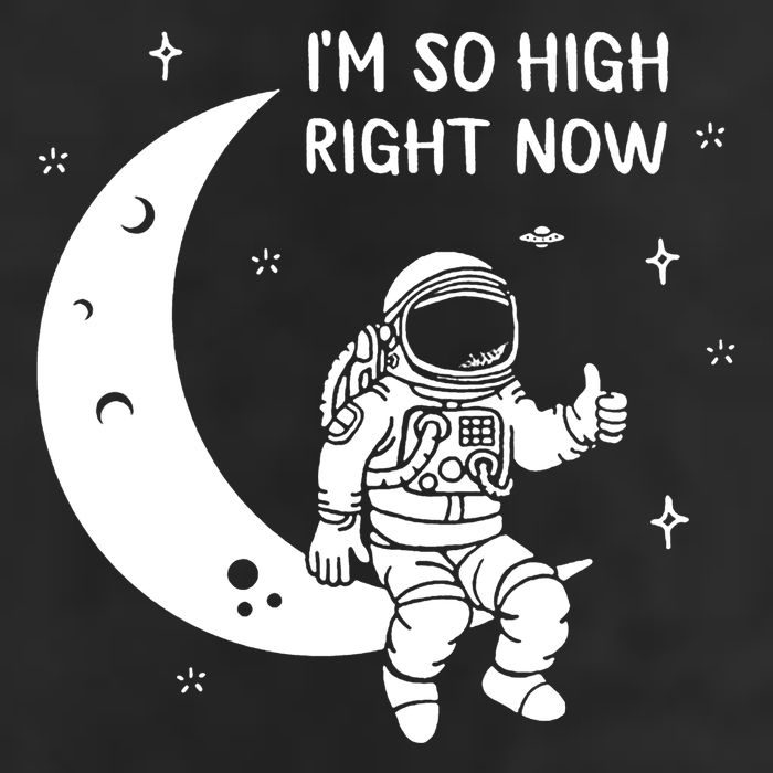 Astronaut Moon Im So High Right Now Golf Towel
