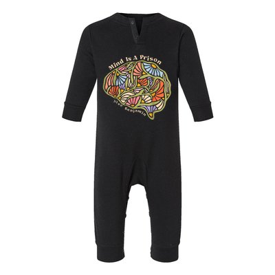 Alec Mind Is A Prison Benjamin Infant Fleece One Piece